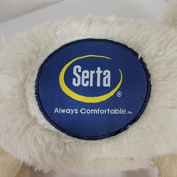 Rare Serta Counting Sheep #1 Plush Sheep Toy Stuffed Animal 8" - Picture 5 of 7